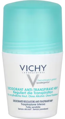 Produktbild von VICHY Deo Roll-On Anti-Trans. 48H Doppelpack, 2X50 ml STI