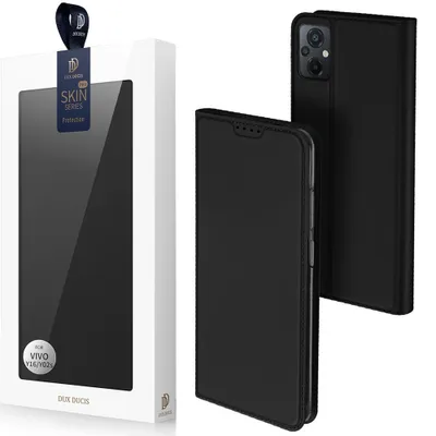 Obrázok produktu pre Elegantné knižkové puzdro DUX DUCIS Skin Pro pre Xiaomi Poco M5 - Čierna KP26594