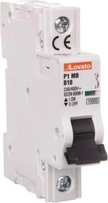 Image de Disjoncteur 1P B 10A 10kA P1MB1PB10