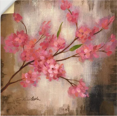 Produktbild von ARTland Wandbild, selbstklebend Kirschblüte I Größe: 30x30 cm