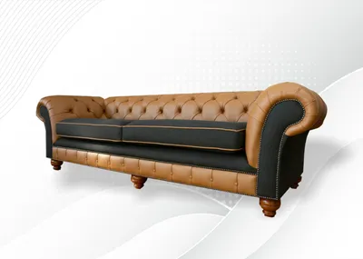 Produktbild von Chesterfield 4 Sitzer Leder Wohnzimmer Design Couchen Sofa Sofas big xxl couchen