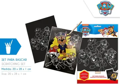 Productafbeelding van Kids Euroswan Wiskbare creatieve set - Paw Patrol