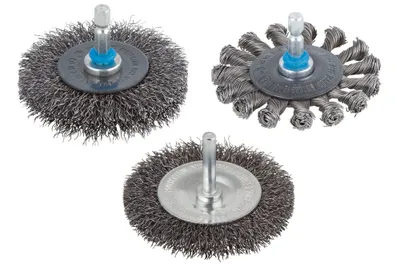 Obrázek produktu pro Wolfcraft Steel wire disc brush 2119000 1 pc(s)