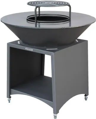Obrázek produktu pro Gril Strend Pro Fiesta, provedení antracit, ocel, průměr 100 cm, s ohništěm