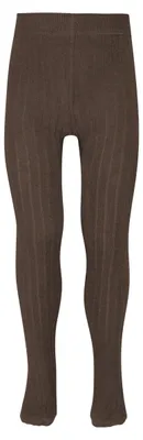 Produktbild von Rippstrumpfhose aus Baumwolle – Eichel – 80-86
