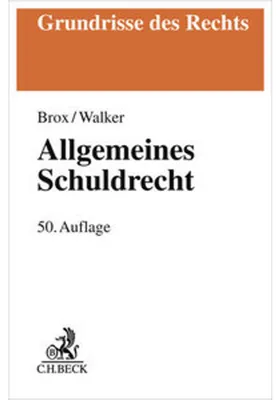 Obrázek produktu pro Allgemeines Schuldrecht