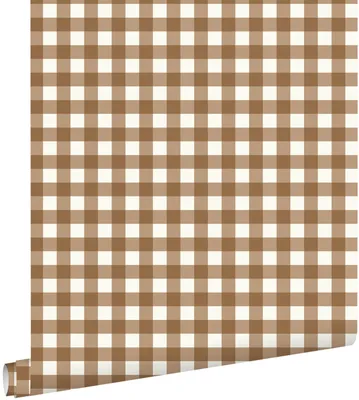 Immagine prodotto di ESTAhome carta da parati scacchi marrone 50 x 900 cm
