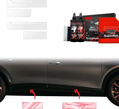 Obrázok produktu pre 4v1 ochranná fólia Grizz Protector pre prahy - Cupra Formentor Facelift (2024-2025)