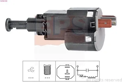 Produktbild von EPS Bremslichtschalter 1.810.155 für OPEL Astra G CC (T98) mechanisch