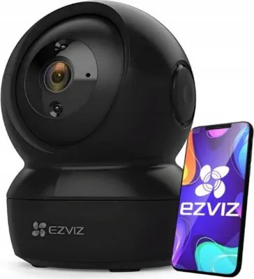 Produktbild von EZVIZ C6N IP-Kamera Full HD schwenkbar Schwarz für Innenräume 119x88x88,2mm