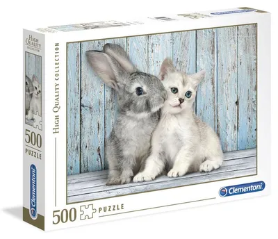 Obrázok produktu pre Clementoni 35004, 500 kusov, Zvieratá, 14 rok / roky