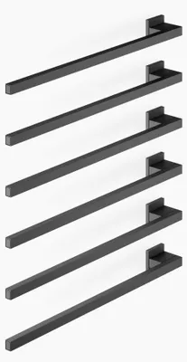 Immagine prodotto di Dornbracht chauffe-serviettes, 6 positions, saillie à gauche, largeur 600mm, 83306980-33, 83306980-33