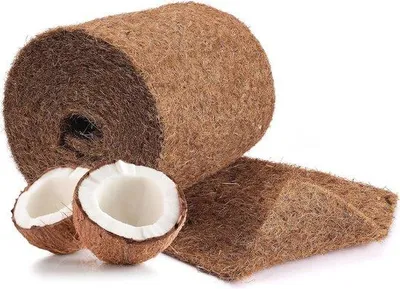 Produktbild von Kokosmat für Pflanzen - 100% Naturfasern, 25 cm x 5 m, Winter- und Frostschutz, atmungsaktiv und lichtdurchlässig