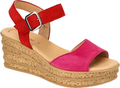 Produktbild von Gabor 64.651 Damen Sandalette - Riemchen Sandalen pink Elegant NEU