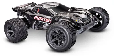 Produktbild von TRAXXAS Rustler 2WD Brushless Buggy Schwarz RTR VX3 Brushless