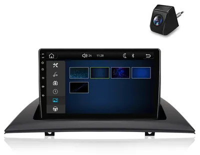 Immagine prodotto di Autoradio da 9 pollici per BMW X3 E83 (2004-2012), con CarPlay, Android Auto e telecamera di retromarcia