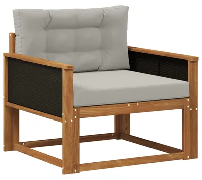 Produktbild von vidaXL Outdoor Mittelsofa Massivholz Akazie Natur