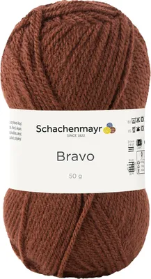 Produktbild von Schachenmayr Bravo, 50g Braun Handstrickgarne