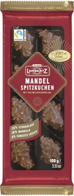 Produktbild von 100G Mandel Spitzkuchen Lambertz Vm.