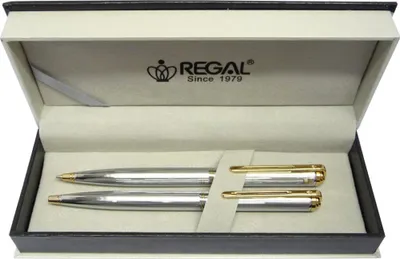 Obrázek produktu pro Kuličkové pero + mikrotužka Regal Harmonia stříbrné - 22008MB