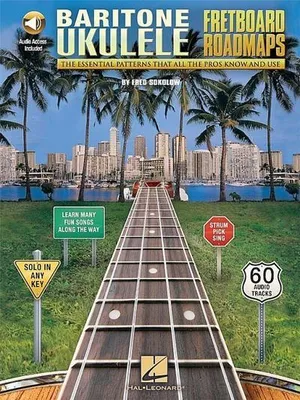 Productafbeelding van Fretboard Roadmaps - Baritone Ukulele Book/Online Audio