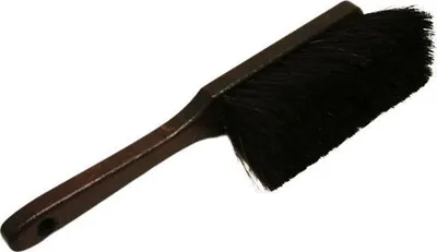 Produktbild von Schulz 42004 Handfeger Rein Roßhaar 28 cm lackiert braun