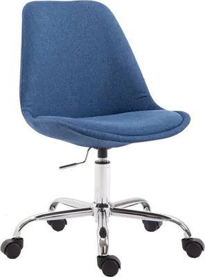 Immagine prodotto di Sedia ergonomica per ufficio - Sedia da ufficio - Altezza del sedile regolabile in continuo - Design moderno | Colore: blu