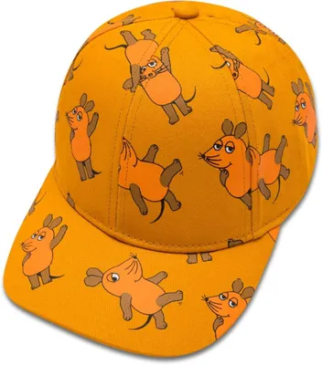 Koaa Basecap Die Maus "All Over" in orange