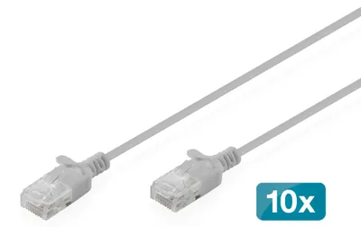 Image de Câble patch Digitus CAT 6 U-UTP Slim