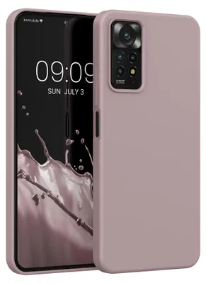 Produktbild von kwmobile Handyhülle für Xiaomi Redmi Note 11 Pro / Note 11 Pro (5G) / Note 12 Pro (4G) Hülle - Case Silikon - Kabelloses Laden - Schutzhülle Cover in