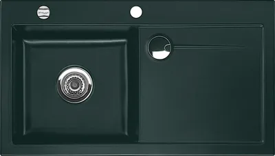 Produktbild von Flächenbündige Spüle STEMA 90 F in EIBE Becken links mit Excenterbedienung