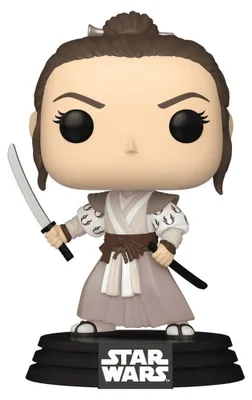 Obrázok produktu pre Star Wars POP! Vinyl figúrka s pohyblivou hlavou, postava Rey Skywalker (exkluzívna edícia), 9 cm