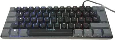 Produktbild von Trust Gaming Tastatur Zubehör GXT 867 Acira Digitale Gaming Explosion Spanisches QWERTY Layout