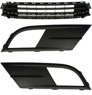 Produktbild von SET Lüftungsgitter GRILL GITTER Stoßstange vorne Für VW JETTA 07.2015 - 01.2018