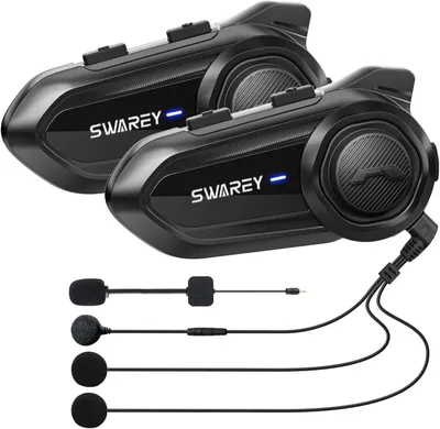 Motorrad Bluetooth Headset,Helm Kommunikationssystem,Motorrad Gegensprechanlage,Motorrad Intercom