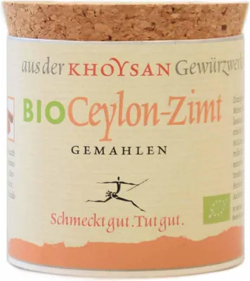 Produktbild von Ceylon Zimt gemahlen Würzdose 100g von Khoysan