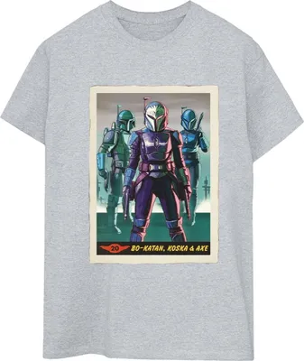 Produktbild von Star Wars - "The Mandalorian" T-Shirt für Damen BI45833 (XXL) (Grau)