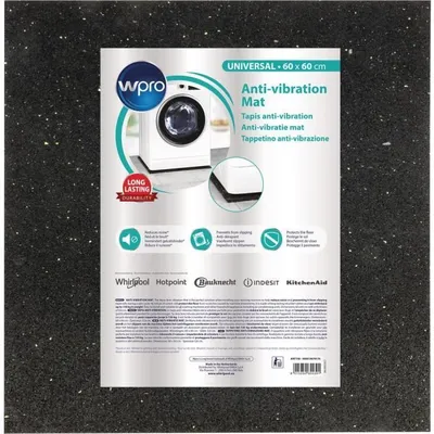 Immagine prodotto di WPRO ANT100 - Tappeto antivibrazioni per lavatrice - 60x60cm