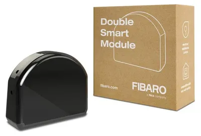 Zweikanal-Mikromodul, schwarz, 60 W, 1 Stück