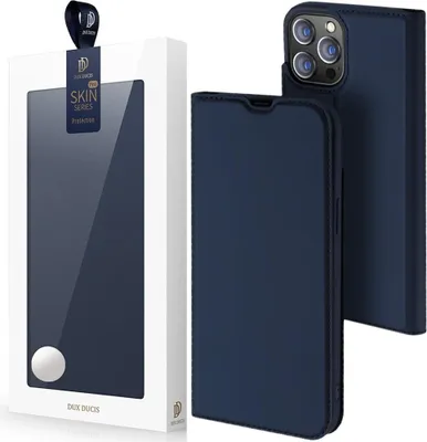 Immagine prodotto di Dux Ducis Skin Pro Custodia a fondina con patta per Iphone 13 Pro Blu