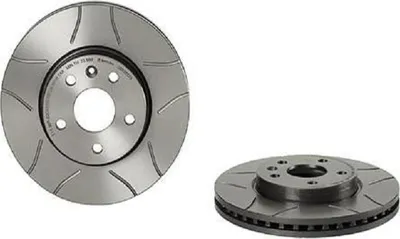 Produktbild von 2x BREMBO Bremsscheibe 09.B355.75 für OPEL Astra J Sports Tourer (P10) ASTRA J