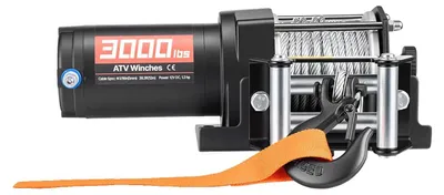 Image de Treuil électrique, capacité de charge de 1360 kg, télécommande filaire, 3000 lbs