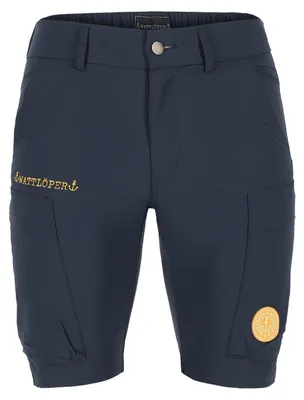 Produktbild von Wattlöper Herren Bermuda mit Cargo-Taschen - Unifarbene Kurze Hose mit Taschen in Dunkelblau Größe 60