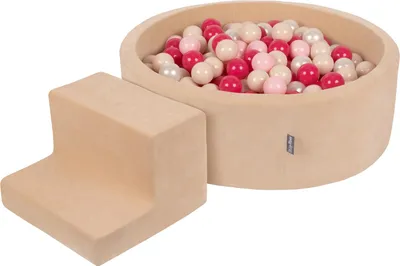Produktbild von KiddyMoon Spielplatz Schaumstoff mit Bällebad PPZP-OK30V-122