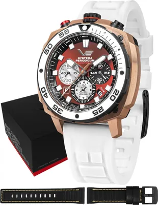 Zdjęcie produktu dla Zegarek Vostok Europe VK67-650E724SWL biały