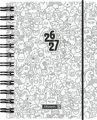 Produktbild von Schülerkalender 2026/2027 \ZENart\" | A6, Kunststoff"