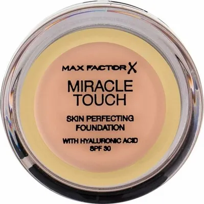 Produktbild von Max Factor Miracle Touch, Kompaktes Gehäuse, Pulver, Universal, Anti-Rötung, Feuchtigkeitsspendend, Glanz, Glättend, Belebend, Blushing Beige, Matte