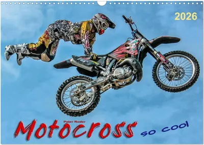 Produktbild von Motocross - so cool (Wandkalender 2026 DIN A3 quer), CALVENDO Monatskalender