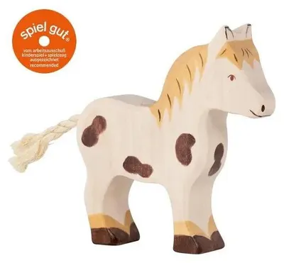 Produktbild von Holztiger Holz Pony Spielfigur - handgefertigtes Spielzeug