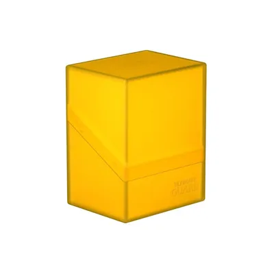 Produktbild von Ultimate Guard Boulder Deck Case 80+ Standardgröße Bernstein